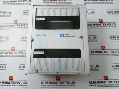Sam Electronics 271.002.220 Plc Unit Sam 20 Used Sam Electronics 271.002.220 Plc Unit Sam 20 Used