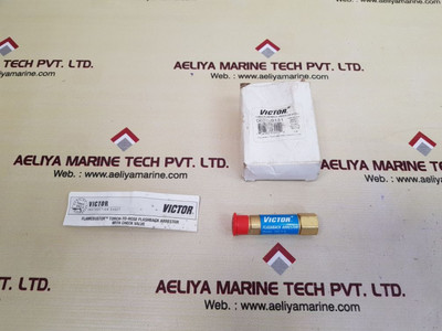 Victor flashback arrestor model: FBT-O-B oxygen torch 10 bar Victor flashback arrestor model: FBT-O-B oxygen torch 10 bar