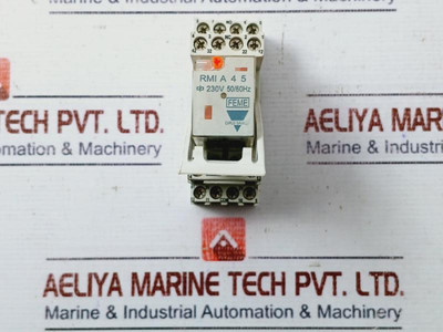 Carlo Gavazzi Rmi A 4 5 Relay With Socket Zmi 15/4N 230V 50/60Hz New