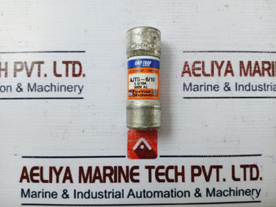 Ferraz Shawmut Amp-trap 2000 Ajt5-6/10 Time Delay Fuse Class J Fuse 600V Ac Used