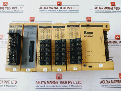 Koyo E-01Bj Output Module Ac200V, 100V, Dc24V Input Used