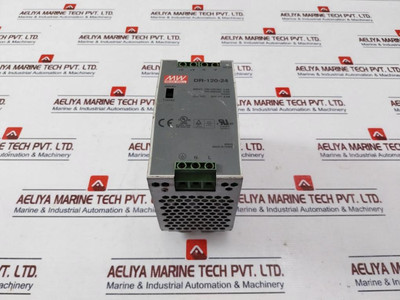 Mean Well Dr-120-24 Switch Mode Power Supply 50/60Hz Used Mean Well Dr-120-24 Switch Mode Power Supply 50/60Hz Used