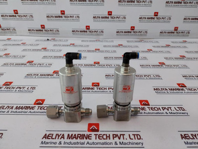 Ham-let Hm20-4Vko-gf4M4-sp-300Psi Pneumatic Diaphragm Valve Ss316L