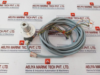 Kubler 8.5000.835B.1000.0050 5 Meter Cable With Incremental Encoder 10-30 Vdc Used Kubler 8.5000.835B.1000.0050 5 Meter Cable With Incremental Encoder 10-30 Vdc Used