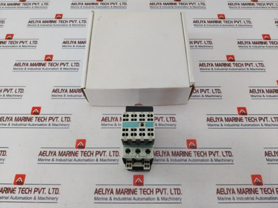 Siemens 3Rt1026-3B..0 Power Contactor W/ 3Rh1921-2Ha22 Auxiliary Switch Block Used