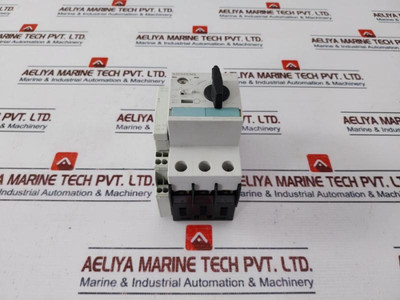 Siemens 3Rv1021-4Ba10 Circuit Breaker For Motor Protection 10A 50/60Hz 690V Used Siemens 3Rv1021-4Ba10 Circuit Breaker For Motor Protection 10A 50/60Hz 690V Used