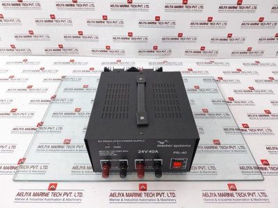 Master Systems Ps-40 Dc Regulated Power Supply 24Vdc - Used Master Systems Ps-40 Dc Regulated Power Supply 24Vdc - Used