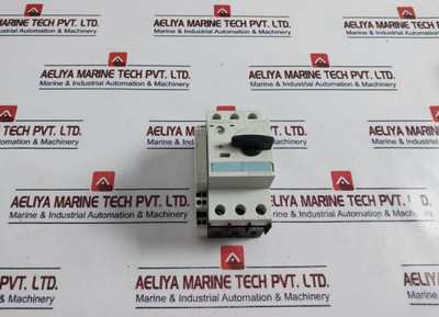 Siemens 3Rv1021-4Ba10 Circuit Breaker With Auxiliary Switch - Used Siemens 3Rv1021-4Ba10 Circuit Breaker With Auxiliary Switch - Used