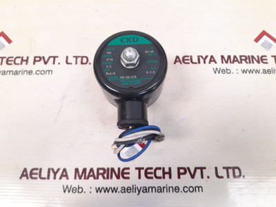 Ckd brass solenoid valve, model ho-03-215, Japan made Ckd brass solenoid valve, model ho-03-215, Japan made