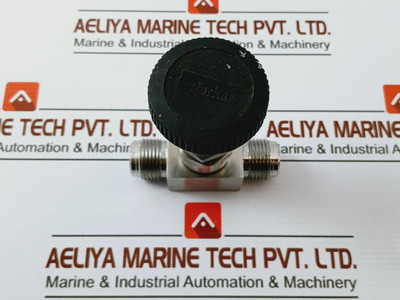 Parker 8V-p8K-ssv-pe Manual Bellow Valve 44900336-pe Maximum 1250 Psig - Used Parker 8V-p8K-ssv-pe Manual Bellow Valve 44900336-pe Maximum 1250 Psig - Used