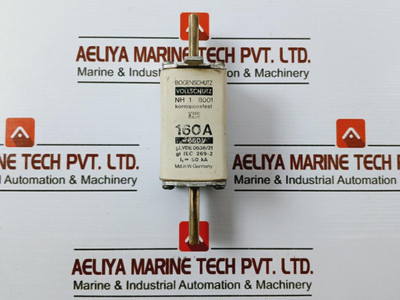 Bogenschutz Nh 1 8001 Fuse 160A 660V Square Type Gl Corrosion Resistant - Used Bogenschutz Nh 1 8001 Fuse 160A 660V Square Type Gl Corrosion Resistant - Used