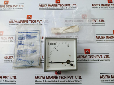 Gossen 0-10 Kp/Cm2 Analog Panel Meter 0-10V - New Gossen 0-10 Kp/Cm2 Analog Panel Meter 0-10V - New