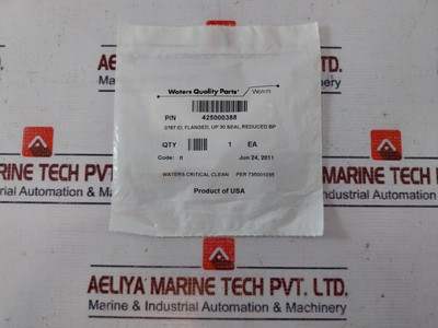 Waters 425000388 Up 30 Seal Flanged Reduced Bp .0757 Id Code: It Rev: G - New