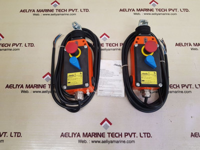 Steute emergency pull-wire switch with safety function Steute emergency pull-wire switch with safety function