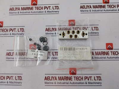 Bosch Rexroth 1 825 503 076 Directional Control Valve Overhaul With Nbr O-ring - New Bosch Rexroth 1 825 503 076 Directional Control Valve Overhaul With Nbr O-ring - New