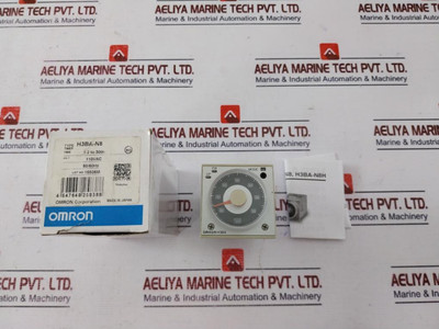Omron H3Ba-n8 Solid State Timer Relay Time 1.2 To 300H - New Omron H3Ba-n8 Solid State Timer Relay Time 1.2 To 300H - New