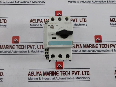 Siemens 3Rv1021-1Ga10 Sirius 3R Manual Circuit Breaker 76A 50/60Hz - Used