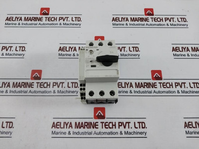 Siemens 3Rv1021-1Ga10 Circuit Breaker W/ 3Rv1901-2A Aux Contact Switch 50/60Hz