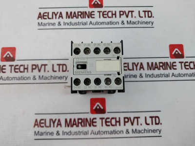 Siemens 3Th2022-0Af0 Contactor Relay 110V 50/60Hz - Used Siemens 3Th2022-0Af0 Contactor Relay 110V 50/60Hz - Used