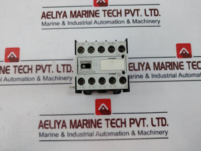 Siemens 3Th2022-0Af0 Contactor Relay 132V 60Hz