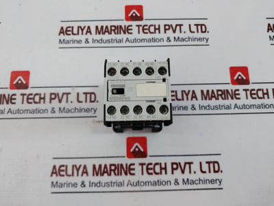 Siemens 3Th2022-0Af0 Contactor Relay Gb14048.5-2001/50Hz - Used