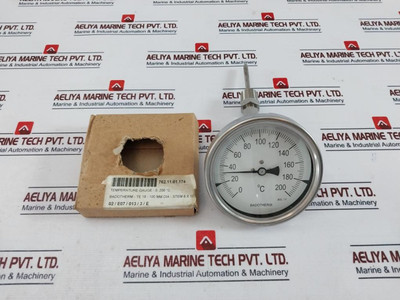 Badotherm 0-200˚C Temperature Gauge - New Badotherm 0-200˚C Temperature Gauge - New