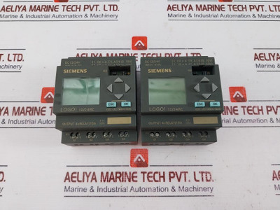 Siemens 6Ed1 052-1Md00-0Ba6 Logo! Logic Module 4Xrelay Output 10A Dc 12/24V