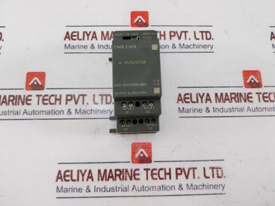 Siemens 6Ed1 055-1Fb00-0Ba1 Logo! Expansion Module Dm8 230R 4Xrelay Output 5A - Used