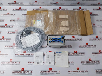 Festo Cpv10-vi Valve Terminal 24V Dc Control Unit - New Festo Cpv10-vi Valve Terminal 24V Dc Control Unit - New
