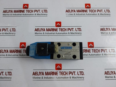 Vickers Dg4V-3-2A Mu1B730 Eu38 Solenoid Operated Directional Valve - Used