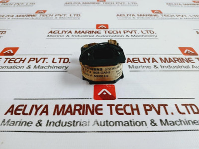 Siemens 3Ty4803-0An1 Magnetic Coil Black 220Vac 50/60Hz - Used