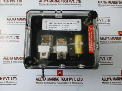 Alstom Vag21Zg8586Gch Under Voltage Relay 110 Vac - Used Alstom Vag21Zg8586Gch Under Voltage Relay 110 Vac - Used