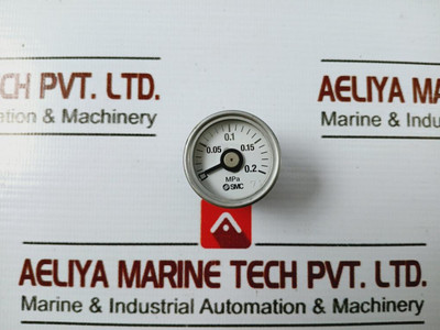Smc 0-0.2 Mpa Pressure Gauge Psi - Used Smc 0-0.2 Mpa Pressure Gauge Psi - Used