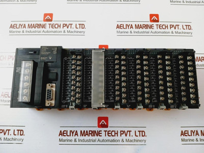 Omron Cj1W-pa202 Power Supply Unit & Cj2M-cpu11 Cpu Unit - Used