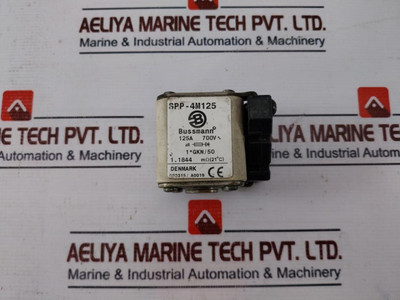 Bussmann Spp-4M125 Fuse 125A 700V - Used Bussmann Spp-4M125 Fuse 125A 700V - Used