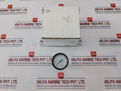 Festo 159597 0-16 Bar, 0-220 Psi Pressure Gauge - Used Festo 159597 0-16 Bar, 0-220 Psi Pressure Gauge - Used