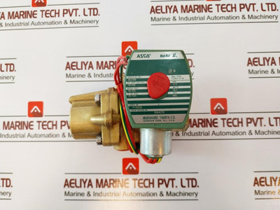 Asco 8344G70 Solenoid Valve For Air And Water Applications 20849 - Used Asco 8344G70 Solenoid Valve For Air And Water Applications 20849 - Used