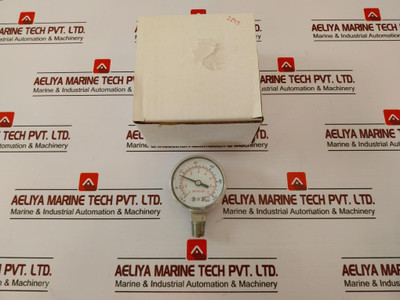 Pressure Measurement Analog Meter -1 To 7 Bar / -14.5 To 100 Psi