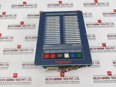 Omicron Je109020 High Level And Overfill Alarm System - Used Omicron Je109020 High Level And Overfill Alarm System - Used