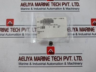 Lot Of 5X Waters Wat022366 Nut Fitting 02X07 Hex Ss