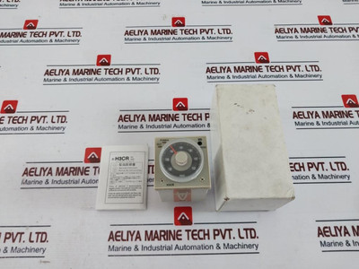 Seven H3Cr-a8 Solid State Timer 0.05S-300H 100-240Vac ~ 50/60Hz/100-125Vdc  - New