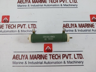Iwaki Crh30G Ceramic Tube Resistor 10KΩJ - Used Iwaki Crh30G Ceramic Tube Resistor 10KΩJ - Used