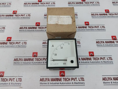 Deif 50/5A Ammeter 0-50/100A - New Deif 50/5A Ammeter 0-50/100A - New