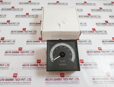 Sperry Marine Ans244 Marine Instruments, Knots Speed, -5 To 30 Knots - Used Sperry Marine Ans244 Marine Instruments, Knots Speed, -5 To 30 Knots - Used