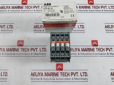 Abb A16-30-10 Contactor 30A 220-230V 50Hz 230-240V 60Hz - New Abb A16-30-10 Contactor 30A 220-230V 50Hz 230-240V 60Hz - New