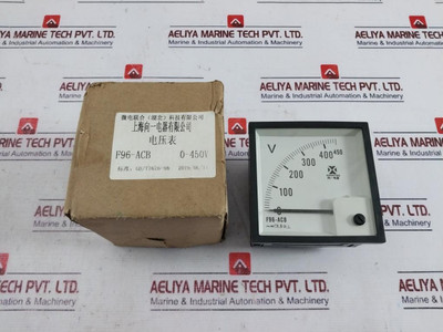 Shanghai Xiangyi F96-acb Volt Meter 0-450 V - New
