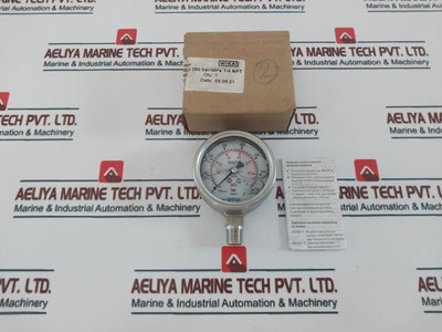 Wika En 837-1 Pressure Gauge 0-700 Bar/0-70 Mpa - New Wika En 837-1 Pressure Gauge 0-700 Bar/0-70 Mpa - New