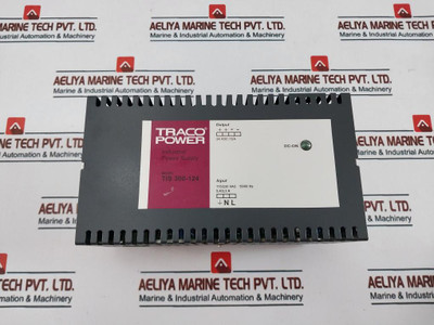 Traco Power Tis 300-124 Industrial Power Supply 24Vdc/12A 115/230Vac Input
