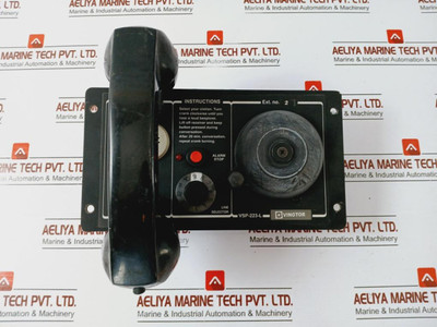 Vingtor Vsp-223-l Batteryless Telephone System Vsp-223-w-l.04 - Used Vingtor Vsp-223-l Batteryless Telephone System Vsp-223-w-l.04 - Used