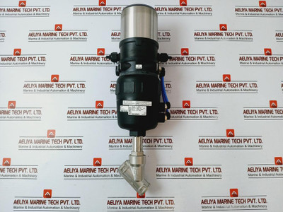 Burkert 2702 2/2-way Angle Seat Control Valve With 8692 Positioner 24V